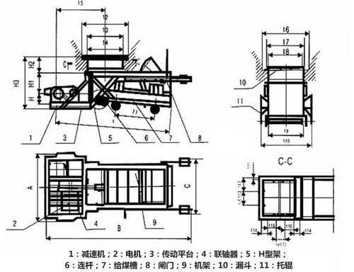 给煤机参数 给煤机参数